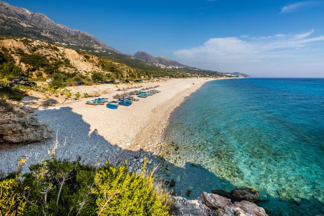 Dhermi beach near Vlore