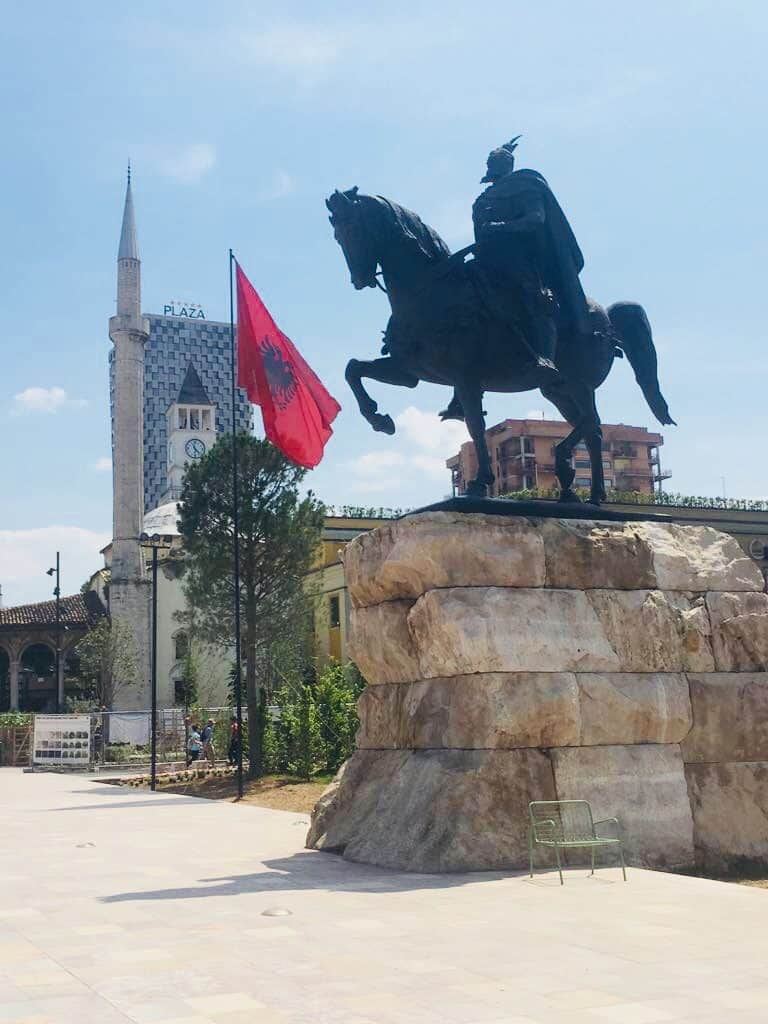Tirana’s Skanderbeg Square: a snapshot of Albania’s past