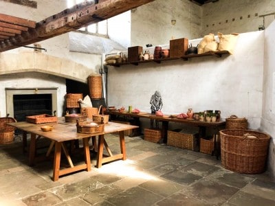 Inside the kitchens at Hampton Court