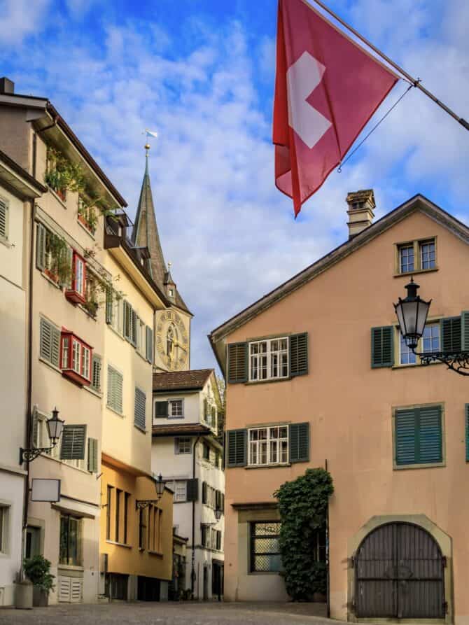 Part of the old town