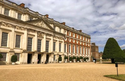 An image of the East Front at Hampton Court Palace