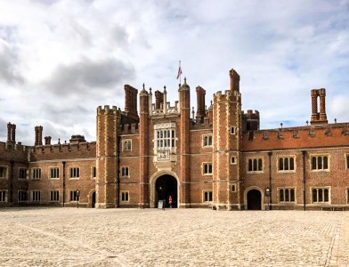 The Base Court at Hampton Court Palace