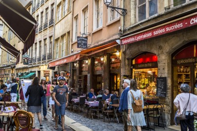 Some of the streets you can wander along in 2 days in Lyon