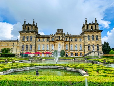 Part of the gardens at Blenheim Palace