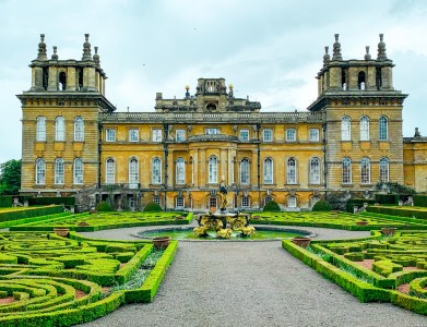 The Italian Garden in Blenheim Palace