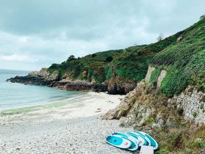 Petit Bot Bay that you can visit in Guernsey