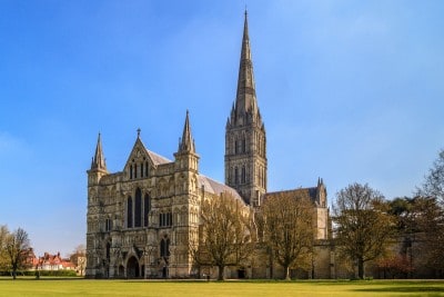 A view of Salisbury Cathedral