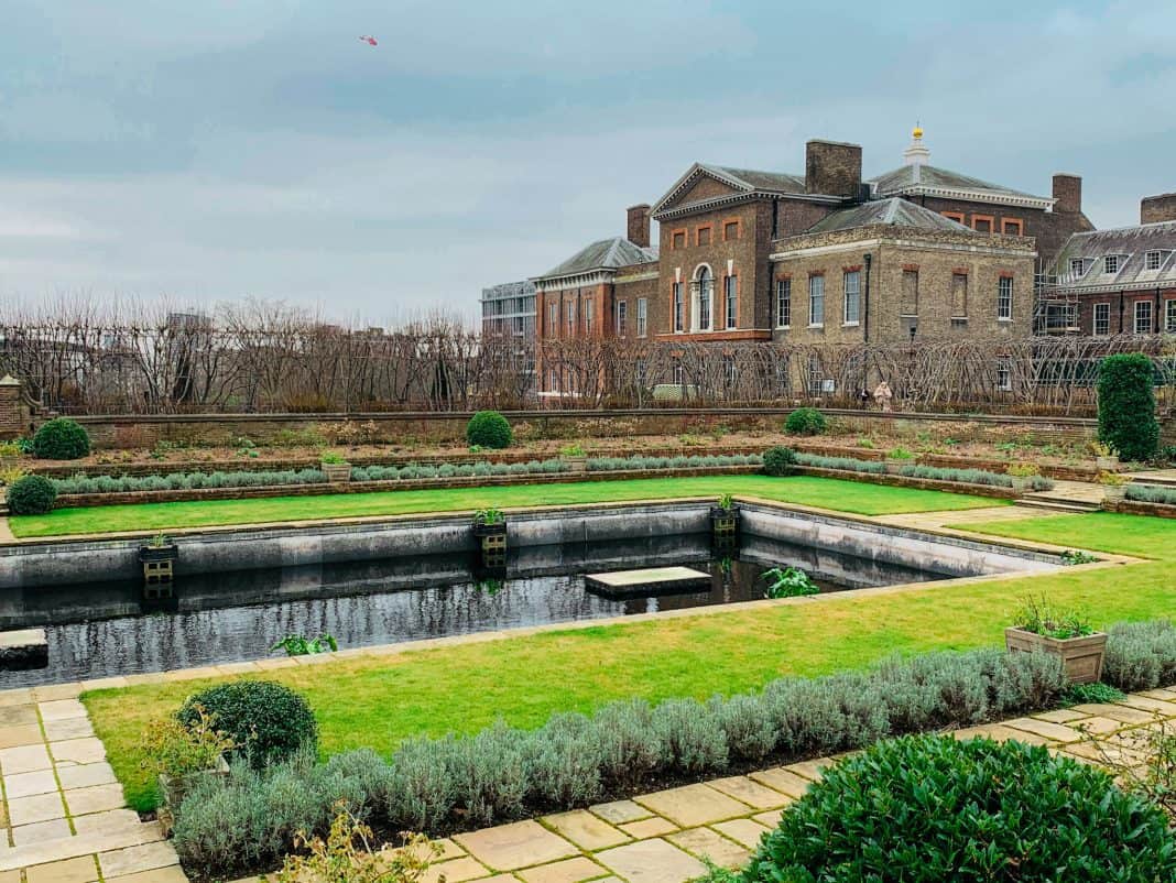 The Sunken Garden in Kensington Palace