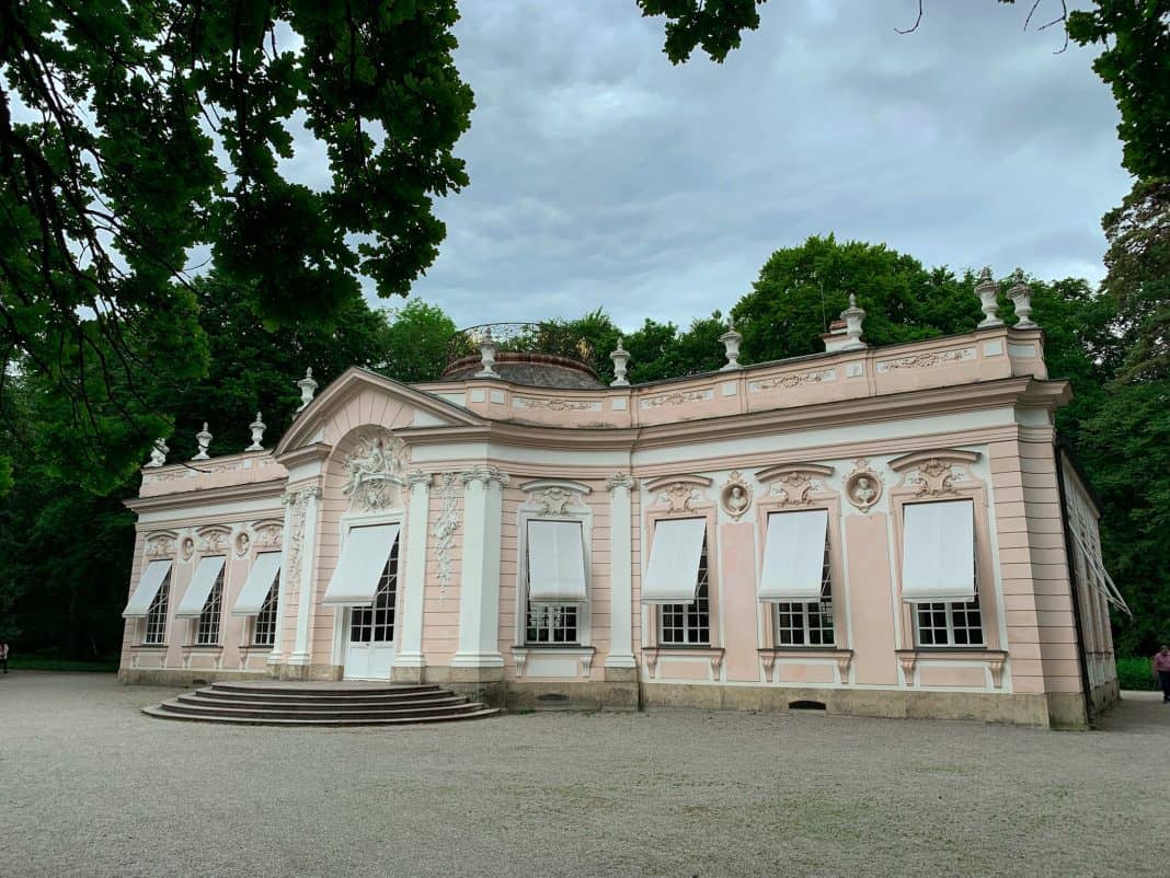 One of the pavilions in the grounds of Schloss Nymphenburg