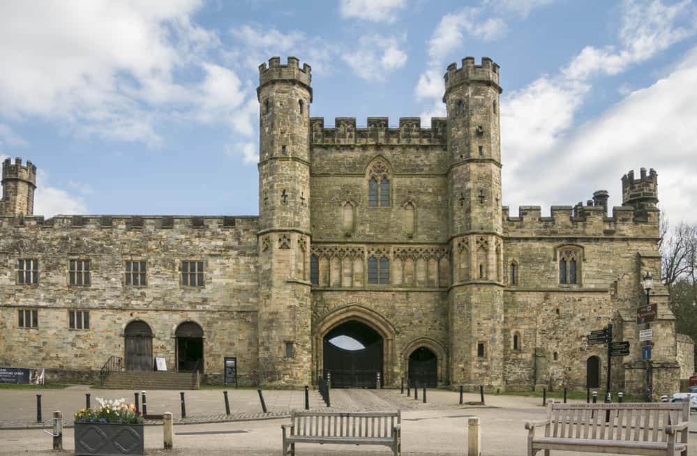 The entrance to Battle Abbey