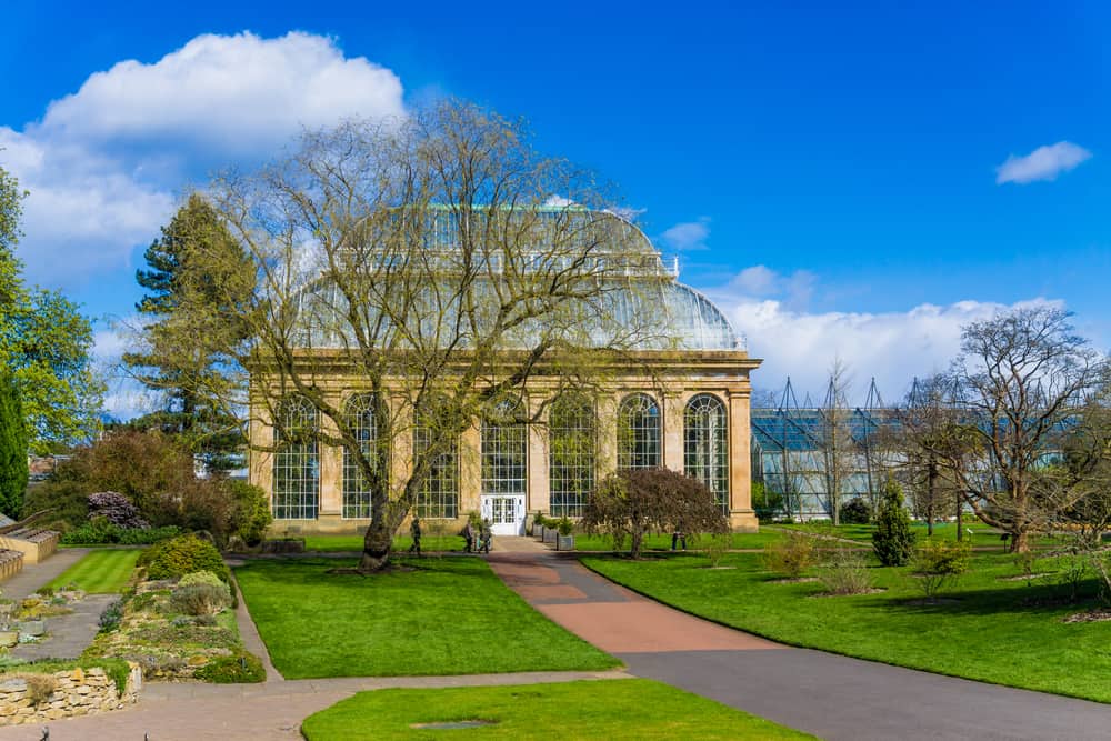 A Victorian glasshouse at the Royal Botanic Gardens