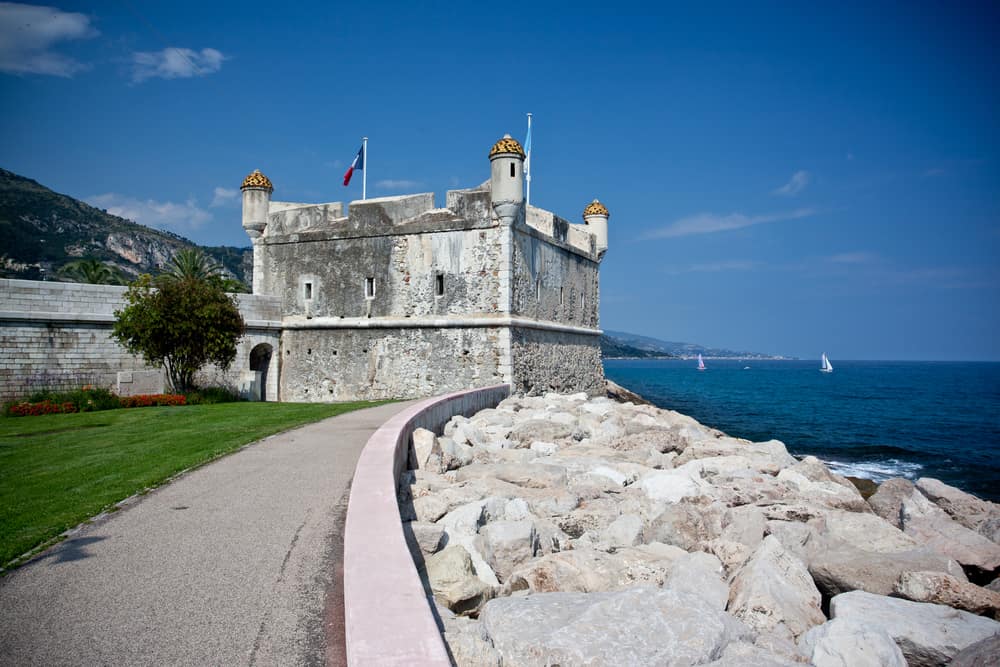 The Bastion Museum in Menton, France