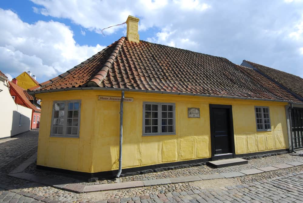 The birthplace of Hans Christian Andersen - seeing this is one of the things to do in Odense Denmark