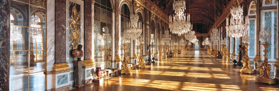 The Hall of Mirrors in Versailles Palace