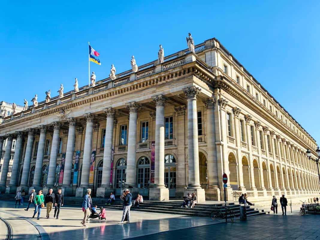 The Grand Theatre in Bordeaux