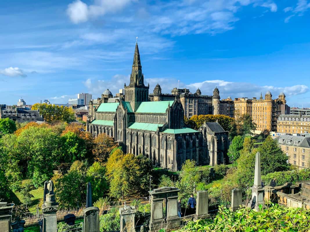 Glasgow Cathedral from the necropolis