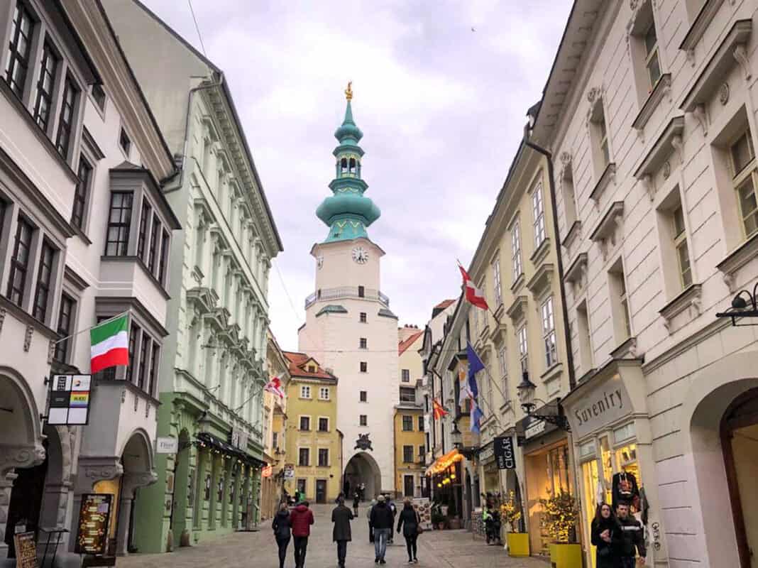 Michael's Gate in Bratislava