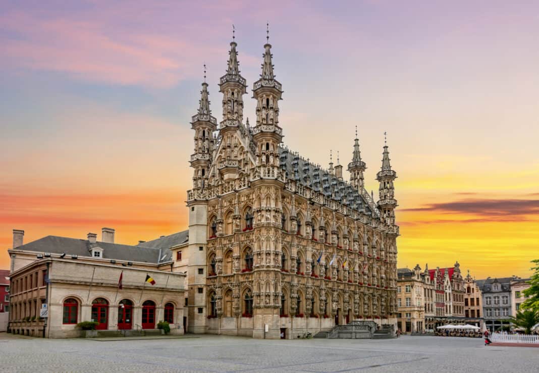 The Town Hall in Leuven