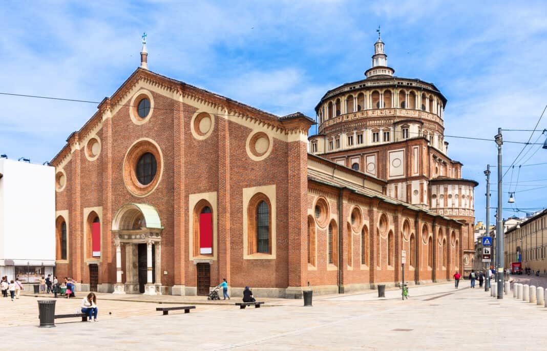 The church of Santa Maria delle Grazie