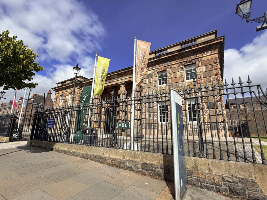 The outside of Crumlin Road Gaol