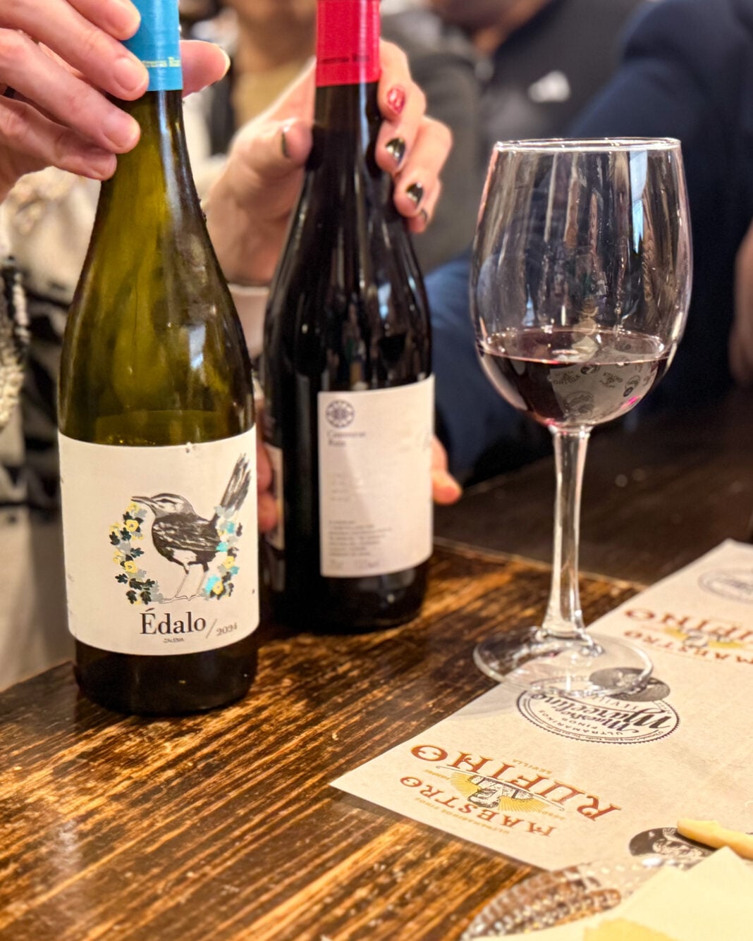 Some of the wine we tried on our Seville food tour