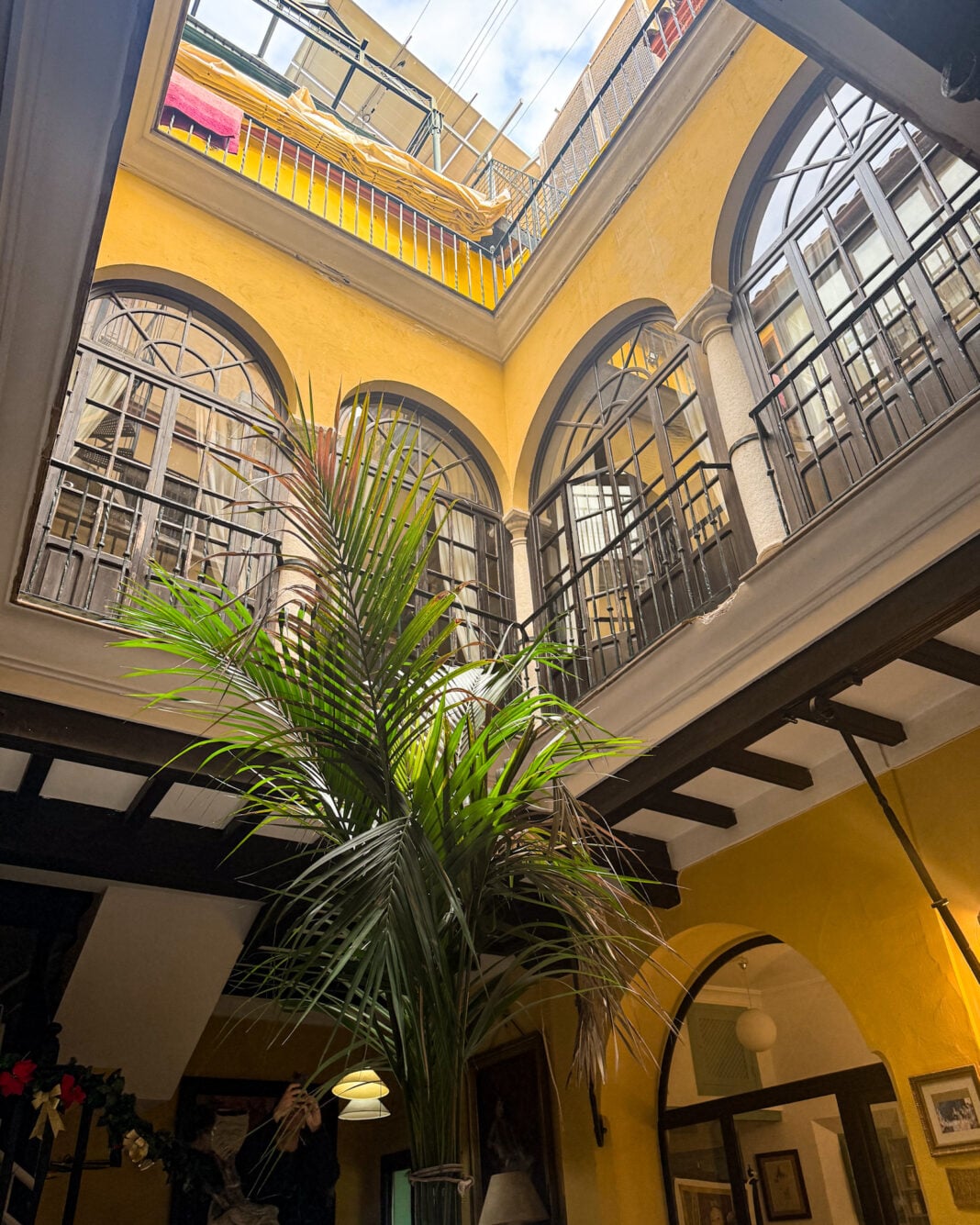 The Andalusian house that stop 4 on our Seville food tour